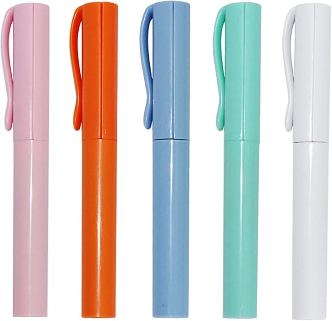 Pen Style Scissors with Cover Foldable Scissors Student Scissors Small Craft Scissors Embroidery Scissors for School, 1.4*2*11.4cm, Green