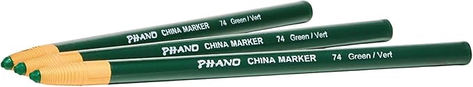 Dixon Industrial Phano Peel-Off China Marker Pencils, Green (00074) (Pack of 120, 1440 Count Total)