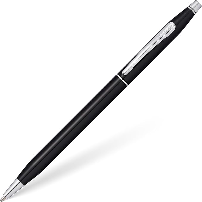 Cross Classic Century Refillable Ballpoint Pen, Medium Ballpen, Includes Premium Gift Box - Black Lacquer
