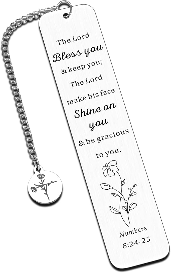 Baptism Gifts for Girls Kids, Inspirational Religious Cross Bookmark Gifts for Boss Lady Women Her Graduation Catholic Birthday Christmas Christian Church Gifts for Her