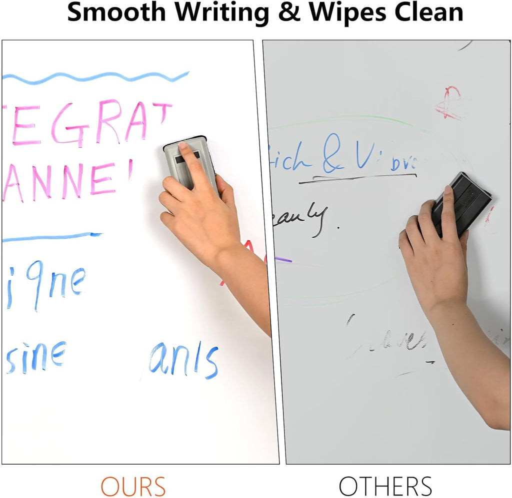 SUIN Dry-Erase-Markers, Chisel Tip - Whiteboard Markers, Low Odor Dry Erase Markers, Chisel Tip Markers, Whiteboard Marker, Assorted 12 Colors, 36 Count