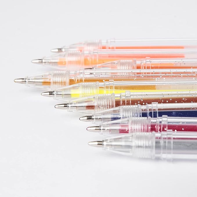 24 Pack Mini Glitter Gel Pen,Tiny Pens for School,Office and Home… (1)