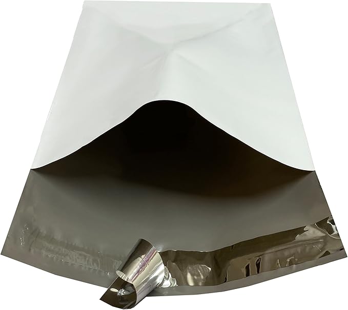 Colored Poly Mailers Pack of: Be creative with your packaging with Colored mailers (White, 6" x 9" pack of 200)