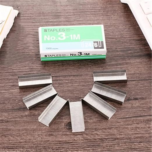 Staples Mini Metal Staples 1000Pcs/Lot No.10-1M Stationary No.10 Binding Stapler Office Binding Supplies Student Stationary School Supplies Manual Staplers