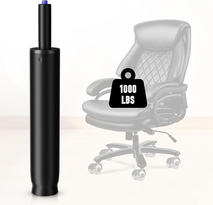 Sytopia Office Chair Cylinder Replacement - Heavy Duty Pneumatic Gas Lift Piston for Desk Chairs and Gaming Chairs - Universal Fit (11.5" ~ 17.5")