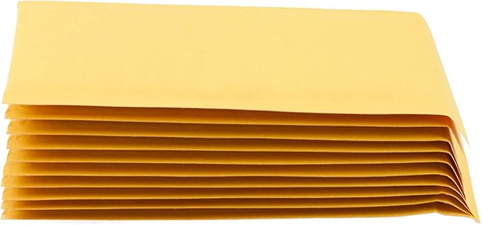 PackageZoom #1 7.25 x 12 Padded Envelopes Kraft Bubble Mailer Shipping Envelopes 100 Pack