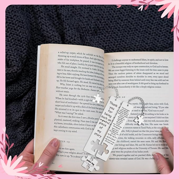 Funny Bookmarks Gift for Couple, Wife, Husband, Boyfriend, Girlfriend, Romantic Book Lover Gift for Wife, Husband, Couple,Valentines Gift for Wife, Women, Husband, Men,WB119