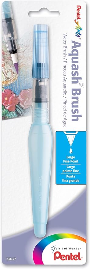 Pentel Arts Aquash Fine Point Water Brush, Large (FRHBBP)