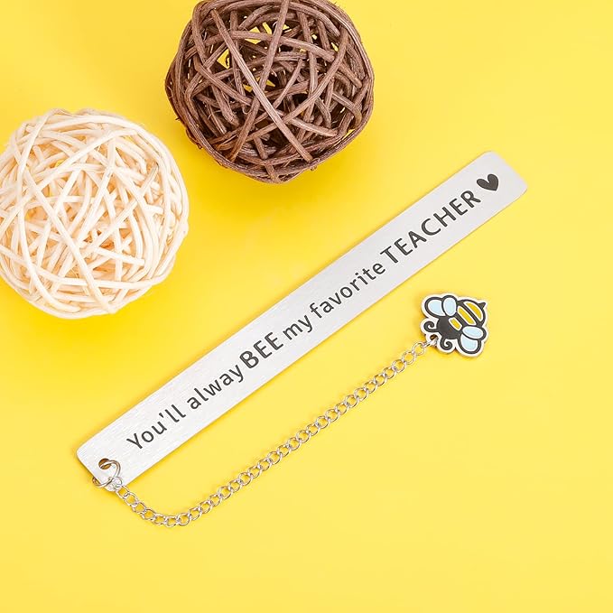 Teacher Appreciation Gifts Bookmark for Book Lover Women Men Thank You Gift Back to School Gifts for Teacher from Student Graduation End of Year Teachers Day Gift Christmas Valentine Gift Bulks