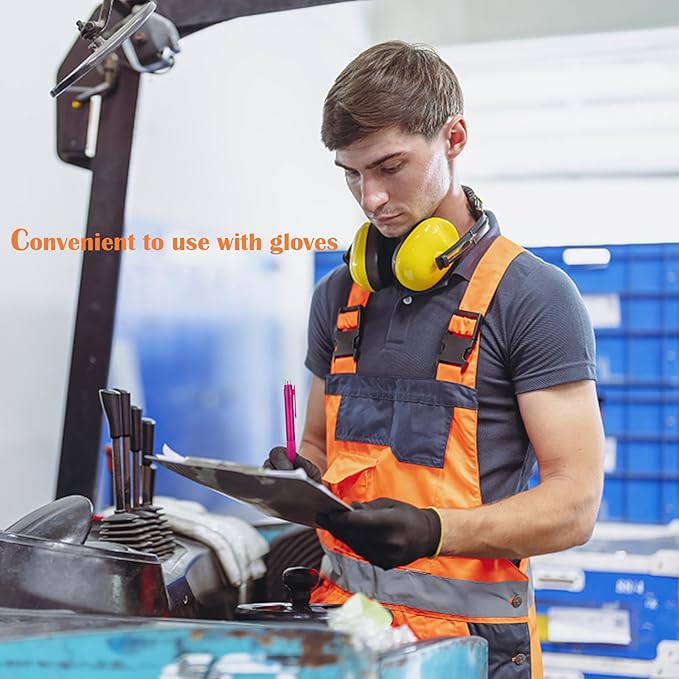 Big Pens Fat Pens Big Fat Pens - Enhanced Writing Stability for Arthritis and Elderly Easy Thick Grip 3pcs Magenta