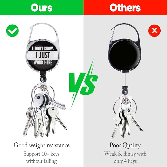 Lanyards for ID Badges Cute Id Badge Holder with Lanyard Retractable Badge Reel Clip Funny Name Tags Keychain for Teacher Doctor Student Women Men Nurse Accessories for Work