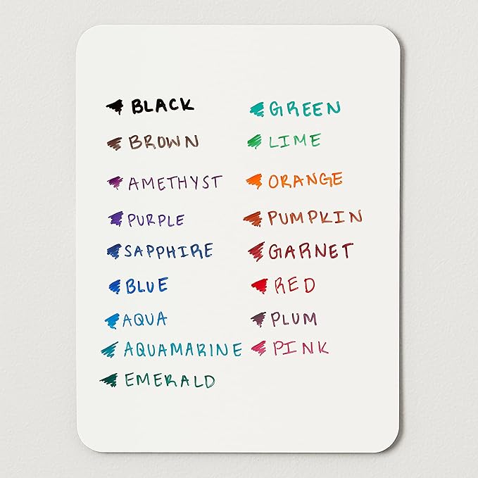 EXPO Dry Erase Markers, Whiteboard Markers with Low Odor Ink, Fine Tip, Assorted Vibrant Colors, 21 Count