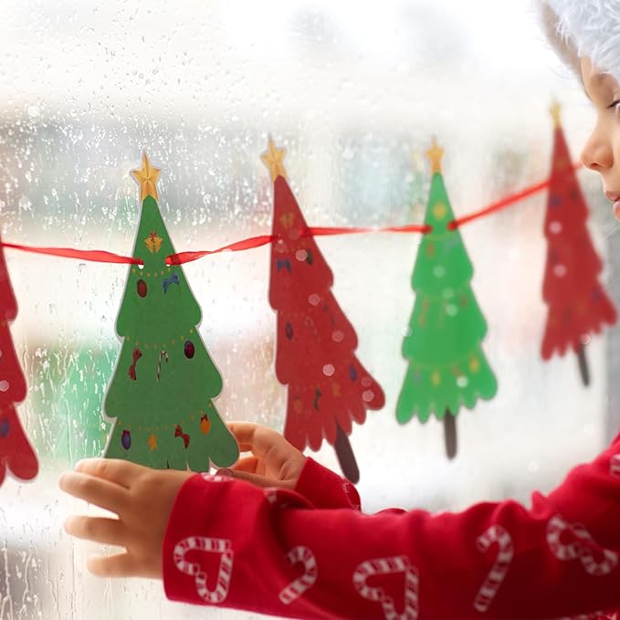 100 Sheets Christmas Green Cardstock 8.5x 11 Heavyweight Printer Paper- Goefun 80lb Double-sided Cover Card Stock for Cards Making, Invitations and Craft