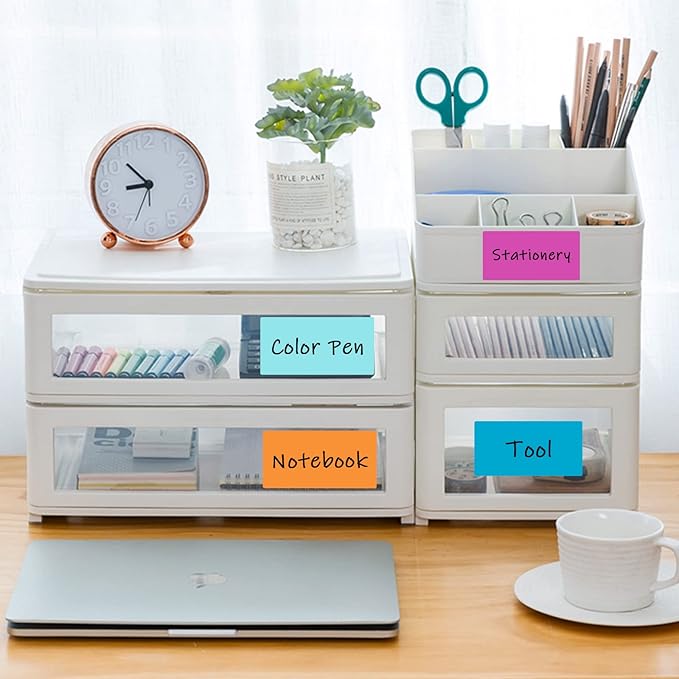 2.25" x 1.25" Red Direct Thermal Labels, Replacement for Self-Adhesive Address Shipping Barcode Thermal Stickers, Compatible with Rollo & Zebra Thermal Label Printer(1 Roll, 1000 Labels)