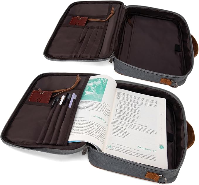 Montana West Bible Covers for Women Bible Cases with Leather Bookmark Protective Crossbody Carrying Book Case for Church Travel Gift