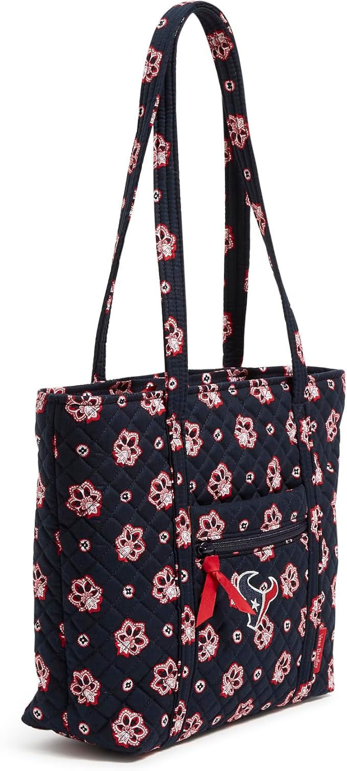 Vera Bradley Women's Cotton NFL Small Vera Tote Bag (Multiple Teams Available)