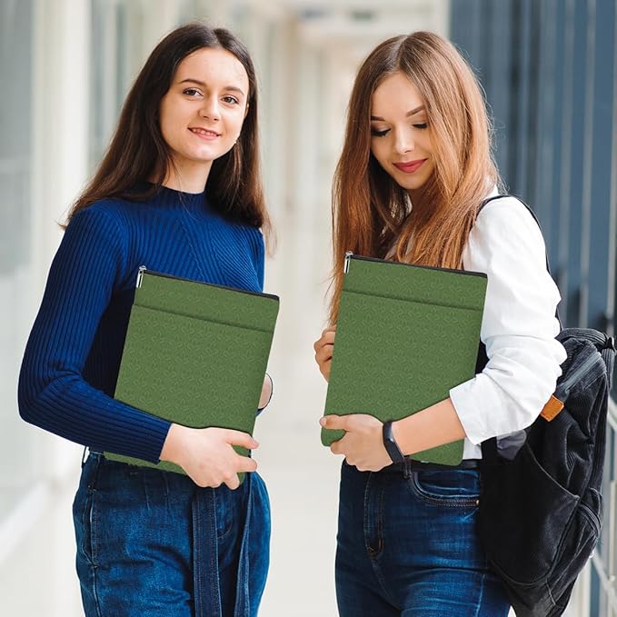 Retro Forest Book Sleeve Book Cover Classic Book Protector with Zipper Christmas Birthday Book Club Gifts Book Accessories for Women Sister Girlfreind Librarian Girls Bookish Book Lovers Gifts