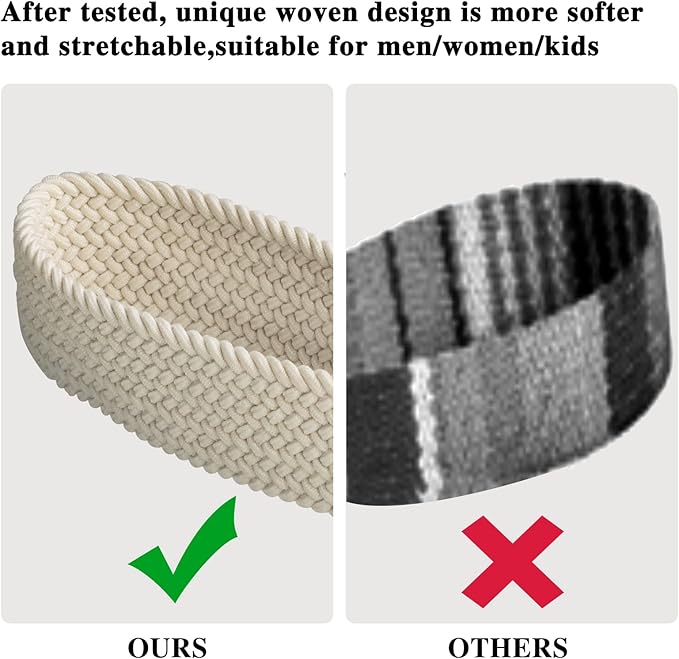 Fishent Braided Wristlet Keychain, Cute Wrist Lanyards for Keys, 2 Pack Upgraded Stretchy Key Chain Holder for Women Men, Wrist Keychain for Car Keys Phone Camera Wallet ID Badges Card (Black White)