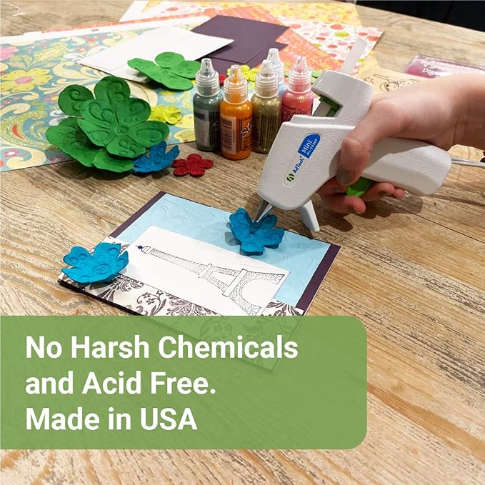 Adtech W229-34ZIP100 Mini Hot Glue Sticks, 100 pack, Clear 100 Count