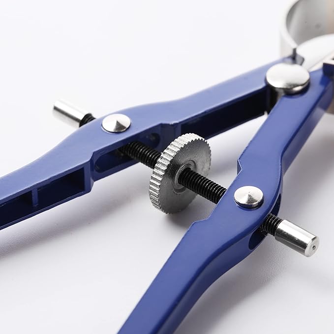 Mr. Pen- Professional Compass with Lock and Free Life TIME Lead Replacement, Compass for Geometry, Spring Bow Compass, Precision Compass Math, Drafting Compass, Compass Drawing, Metal Compass