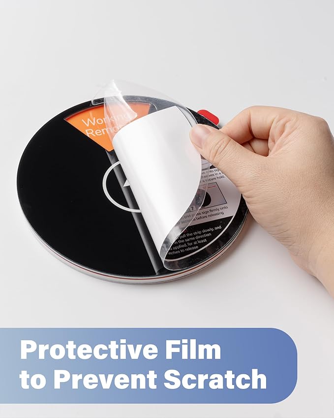 Out Of Office Sign for Door, 6 Options Status Private Sign, In a Meeting, Do Not Disturb, Working Remotely, In Out Sign Available and Away