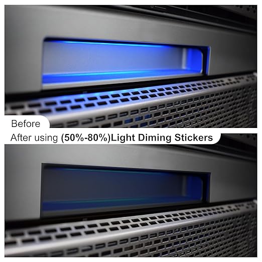 Light Dimming Tape 1.2 inch x 98 Feet, Light Dimming Tape for Electronics, Light Dimming 50% Covers for LED or Routers (50% Dimming)