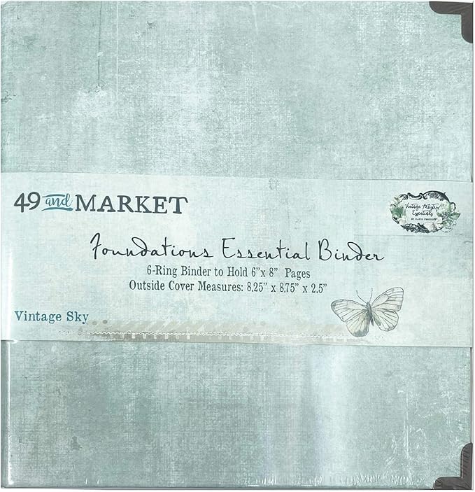 49 And Market Essential Binder VNTG, Vintage Sky