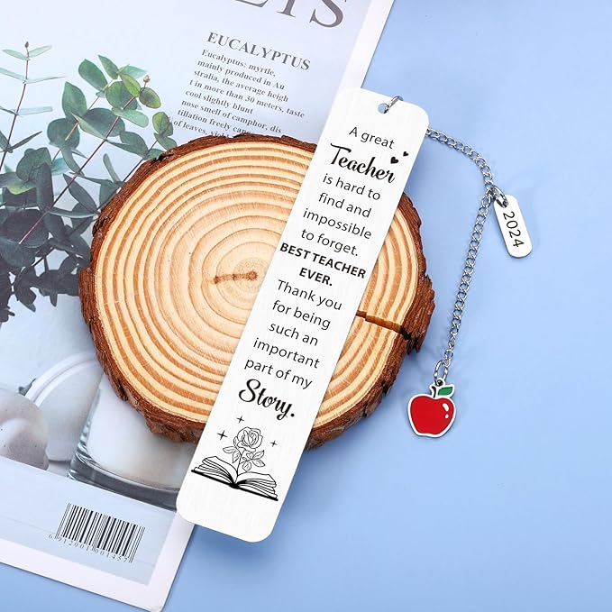 Teacher End of The Year Gifts for Women Christmas Gifts for Teacher Appreciation Gifts in Bulk Teacher Must Haves Thank You Bookmark Birthday Christmas Valentines Day Gifts