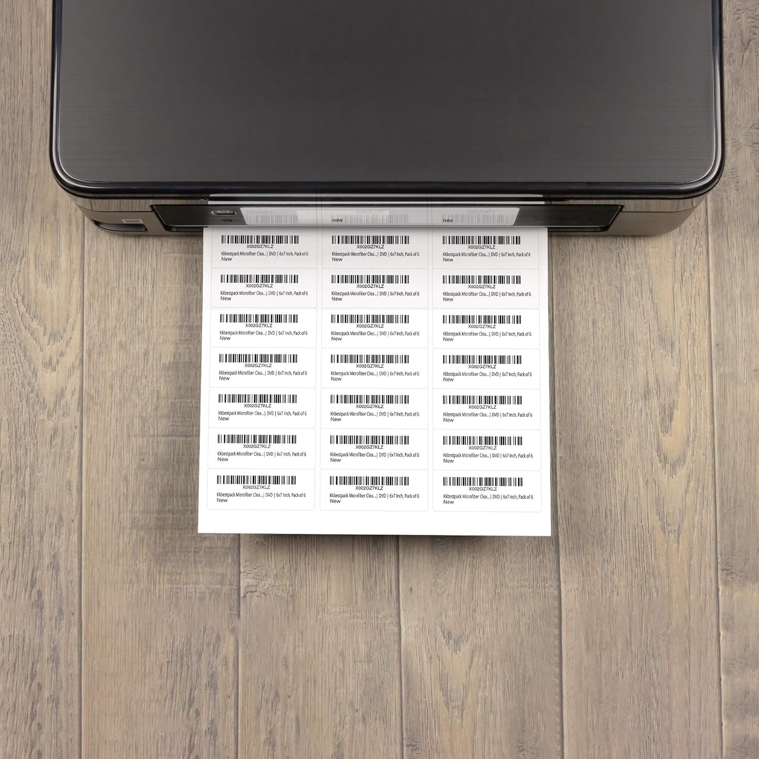 Address Labels for Printer 7500 Labels - 1" x 2-5/8", Mailing, Storage & Pantry Organization, Laser/Inkjet Compatible, 30 Per Page, 250 Sheets