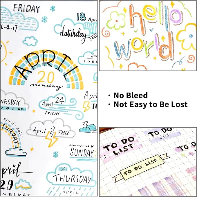 6 Pack Cute Pastel Highlighters Set, Chisel Tip, Highlighters Assorted Colors, No Bleed Bible, Study Journaling, Quick Dry Ideal great for Organizing Coloring School Supplies