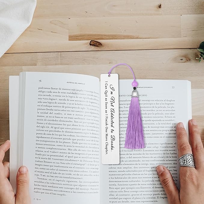 Bookmark for Book Lovers Book Mark for Reading Book Accessories for Reading Lovers Readers Librarian Book Lovers Gift Funny Bookish Gift for Women Girls Bookworm Birthday Gift for Friends Book Club