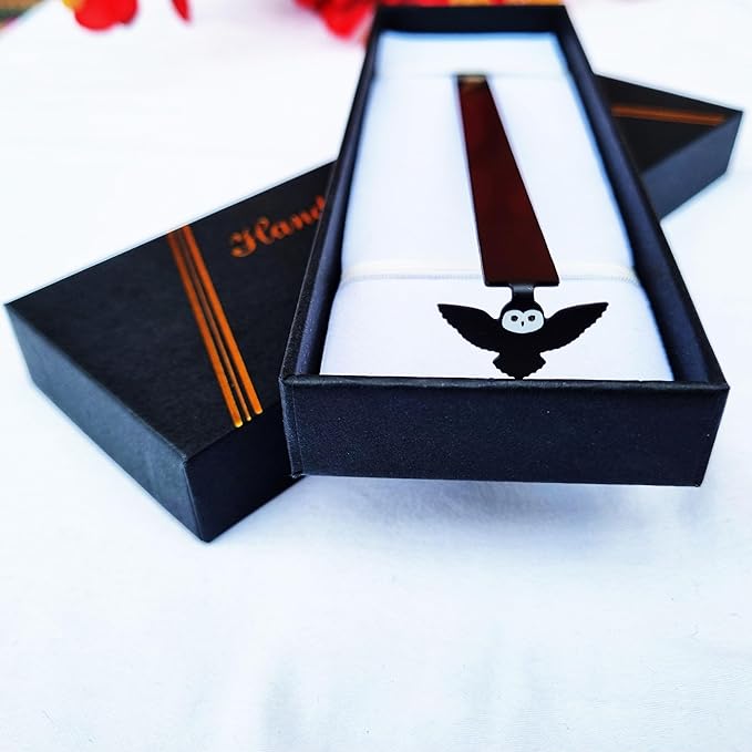 Owl Bookmark Wizard Bookmark Metal Bookmark Witch Magic Beautiful Bookmark for Girls, Boys, Kids, Book Club Gift for Teacher Gift Gifts Bookish Gifts for Book Lovers (Owl)