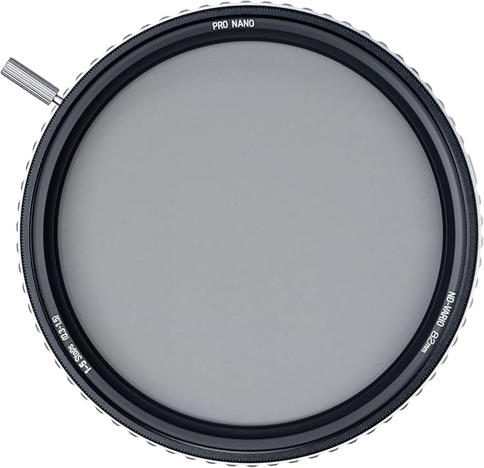 NiSi - 105mm Swift True Color ND-Vario, 1-5 Stops (ND2-ND32) Variable ND Filter, Dustproof and Waterproof Nano Coating Optical Glass, No Vignetting and X Effect with Lens Filter Case and Lens Cap