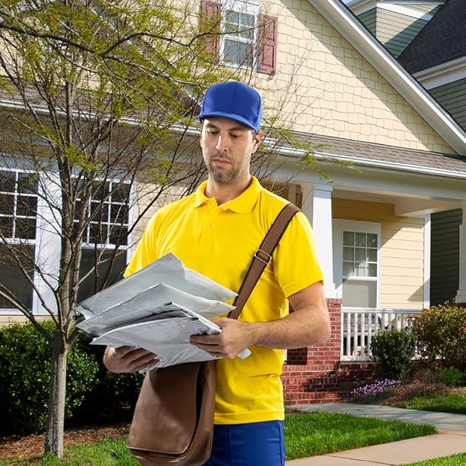 Colored Poly Mailers Pack of: Be creative with your packaging with Colored mailers (White, 10" x 13" pack of 200)