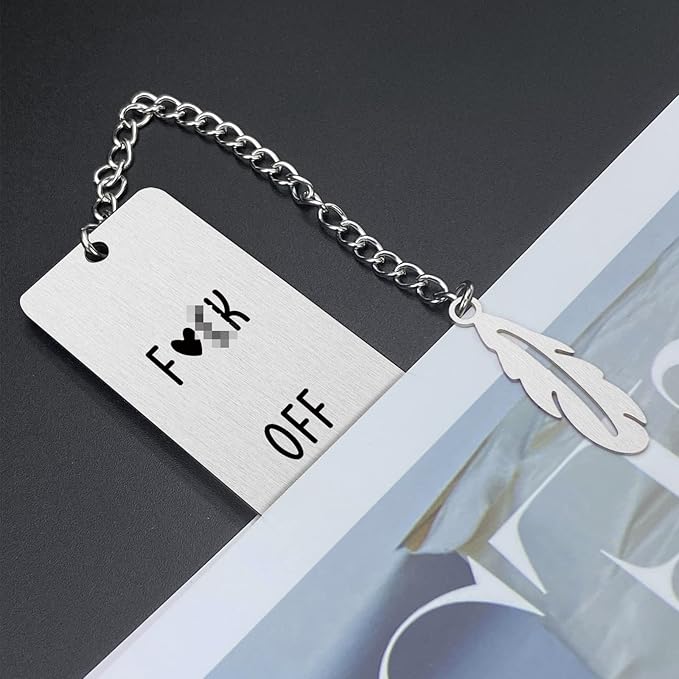 Funny Bookmarks for Book Lovers,Reading Gifts for Book Lovers Women Men Writers Reader Friends Christmas Gifts,Stocking Stuffers for Librarian Student Coworker Teens Girl Boy Graduation Gifts