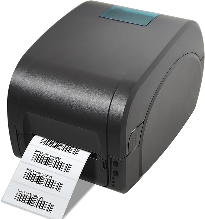 Hybsk 3x1 inch Direct Thermal Labels for Barcodes, Address, Compatible with Rollo Label Printer & Zebra Desktop Printers (3"x1",2 Rolls White)