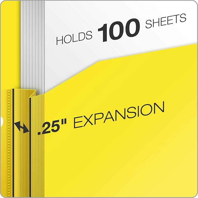 Oxford Expanding Plastic Binder Dividers, Divider for 3 Ring Binder, Flexible Front Expanding Pockets, 8 Tab, Insertable Multicolor Tabs, Letter Size, 3 Sets (89605)