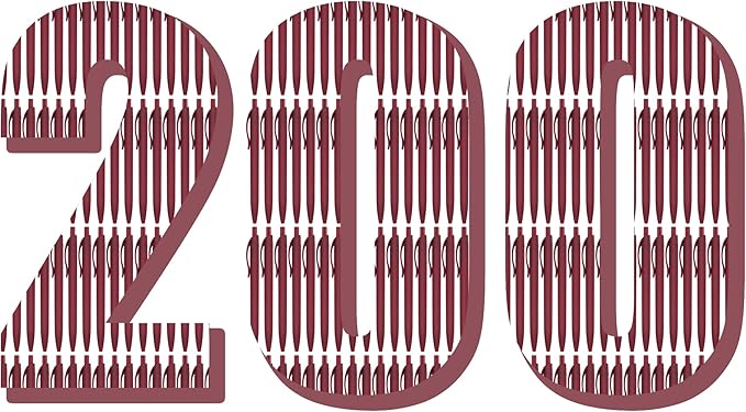 deegtran Pens Bulk, 200 Pack No Bleed Burgundy Red Barrel Click Pens, Wholesale Retractable Ballpoint Pens, Pens Medium Point, Smooth Ink Pens, 1.0MM Black Ink