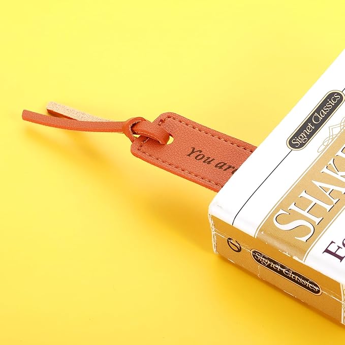 Wedding Bookmark Leather Gifts for Women Men 3rd Anniversary Bookmark Gifts for Him Her Wife Husband Birthday Gifts for Best Friend Bride Groom Women Book Marks for Booklover