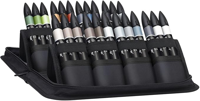 Winsor & Newton ProMarker Set, 24 Count, Architecture Wallet