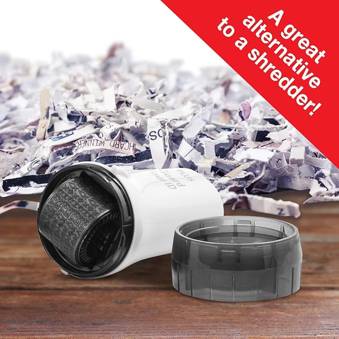 Guard Your ID Advanced Security Roller 2.0 for Identity Theft Prevention Stamping White