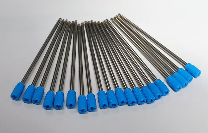 Ink Refills For Swarovski Crystal Elements Filled Ballpoint Pen (BLUE-20PCS) (blue)