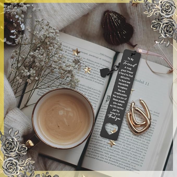 Librarian Gifts for Friends Book Lovers Cute Bookmark for Women Friends Book Lovers Unique Bookmarks Gift for Women Friends Book Lovers Book Markers for Reading for Women Friends Book Lovers WB101