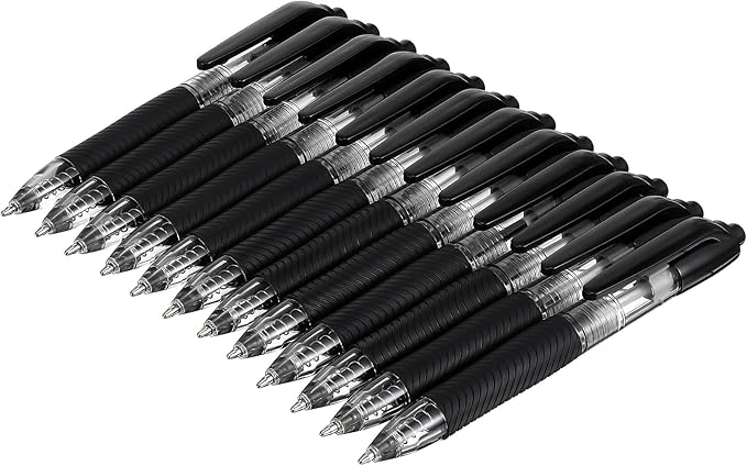 Mini Ballpoint Pens Small Pocket 1.0mm Black Ink Pens Short Pen for Badge Office School Teacher Classroom Student Gifts