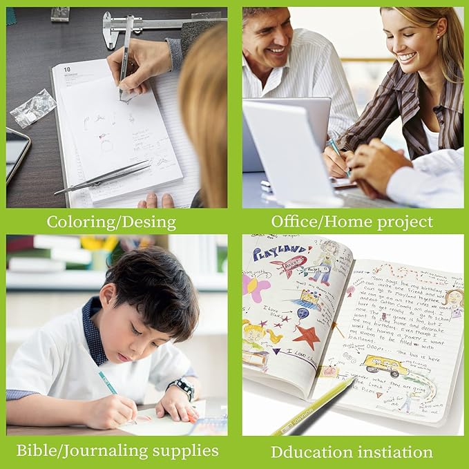 0.5mm Journal Colouring Pens, Assorted Rainbow Colors Pens Set of 9 for Adults Journal Coloring Calligraphy,Made for Everyday Writing, Journals,Drawing,Coloring Books (Murad Colors)