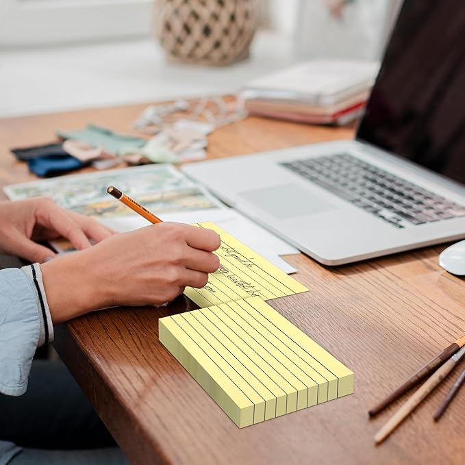 300 Count Colored Index Cards, 3x5 Inches Flash Cards with Ring, Lined Notecards Ruled Study Card Flashcards Heavy Note Cards for Studying, Learning, School, College