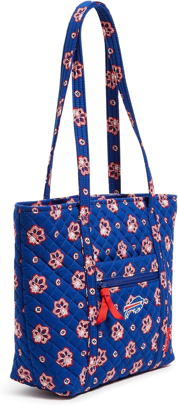 Vera Bradley Women's Cotton NFL Small Vera Tote Bag (Multiple Teams Available)