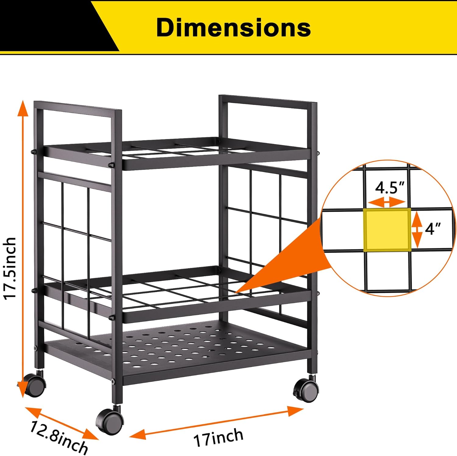 GIOTORENT Blueprint Storage Rack, Blueprint Holder with Wheels, Used for Storing Map/Poster/Blueprint/Architectural Construction Plan, 12 Slots, 2 Brakes, Silent Wheel for Home, Office, School(Black)
