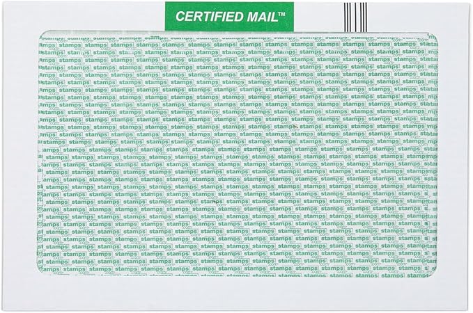 Certified Mail Envelopes - 200 Pack, Window Envelopes 6" x 9" | Great for Mailing Legal Documents, Secure Certified Mail, and Business Use
