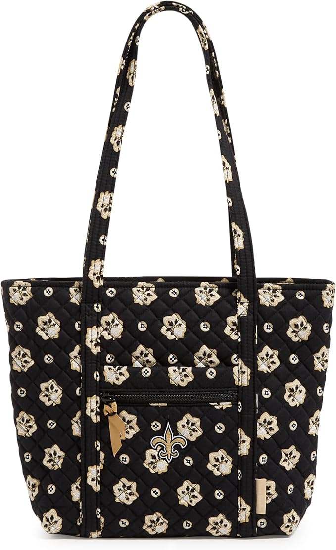 Vera Bradley Women's Cotton NFL Small Vera Tote Bag (Multiple Teams Available)